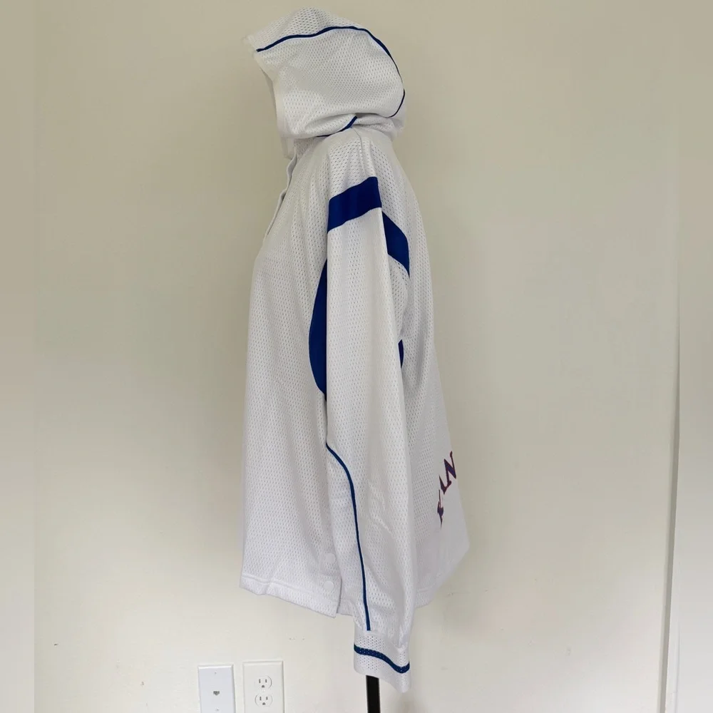 Adidas Kansas Jayhawks Jersey Hoodie KU Basketball College Sz L‎ Collegiate